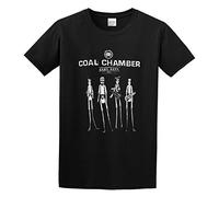 LAM PURE Coal Chamber Dark Days Metal Band Album Cover Unisex 100% Cotton Short-Sleeve T-Shirts Black XXXL