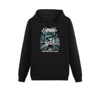 LAM PURE Cryptopsy Canadian Death Metal Band Hoody Unisex Ptinted Hoodies Long Sleeve Men's Hooded with Pocket Black M