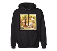 LAM PURE Genesis Selling England By The Pound Hoody Unisex Ptinted Hoodies Long Sleeve Men's Hooded with Pocket Black M