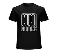 LAM PURE Nu Groove Records New York House Label Short-Sleeve T-Shirts Black M
