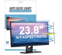 LAMA 23.8 Inch Blue Light Blocking Screen Protector, Universal Computer Monitor Screen Filter (WxH:20.78"*11.69"), Anti Blue Light, Anti Glare, Anti-UV, Eye Protection, Reduce Eye Strain(23.8" 16:9)