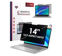 LAMA Magnetic Privacy Screen Filter for 14 Inch 16:9 Laptop, Removable Anti Glare Blue Light Screen Protector Compatible with 14'' Lenovo/Hp/Dell/Acer/Asus/Thinkpad/Envy/Xps/Toshiba