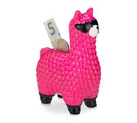 Lama savings bank Llama Money Box Colourful Rubber Plug Ceramic Piggy Bank