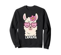 Lamama Mama Llama Fan Lover Mom New Mother Alpaca Fresh Mum Sweatshirt