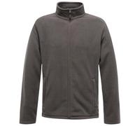 LAMANIERE Mens Plain Anti Pill Fleece Jacket Full Zip Up Pocket Work Thick Outdoor Warm Polar Menswear Thermal Winter Baselayer Coat S to 4XL, Charcoal, XL