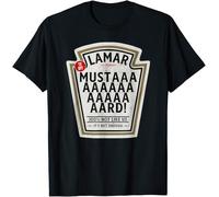 Lamar It's Not Enough Mustaaaard Kids Womens Mens T Shirt Large Black