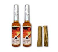 Lamare - Pusanga Water 220 ml Pack of 2 units - Original Pusanga Water - Gift 2 Sticks Palo Santo - 100% Original Peru Cologne C'Est Si Bon - Spiritual Water - Love