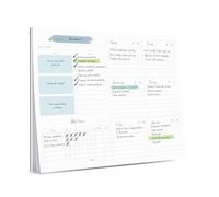 Lamare Weekly Planner 2025 - To Do List Pad, Study & Work Organiser, ADHD Planner for Adults, To Do List Notepad, Habit Tracker for Productivity