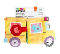 LAMAZE Accordion Bus - Soft Play Baby Books - Sensory Toys for Babies with Pictures, Teething Toy, Squeaker, Baby Mirror - Fun Busy Book Baby Toys 6 Months Plus - Baby Gifts (Boys Toys, Girls Toys)