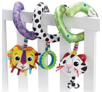 Lamaze Activity Spiral - Soft Sensory Toy for Prams, Car Seats & Cots (0+)