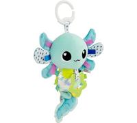 LAMAZE Alise the Axolotl - Clip and Go Baby Pram Toys - Sensory Toys for Babies - Early Learning Baby Toys 0-6 Months and Up - Expertly Designed Newborn Toys
