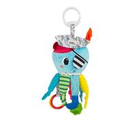 LAMAZE Captain Calamari, Clip on Pram and Pushchair Newborn Baby Toy, Sensory Toy for Babies Boys and Girls from 0 to 6 Months