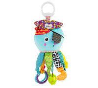 Lamaze captain calamari clip On car Seat and Stroller Toy - Soft Baby
