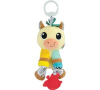 LAMAZE Carson Clydesdale - Clip and Go Baby Pram Toys - Sensory Toys for Babies - Early Learning Baby Toys 0-6 Months and Up - Expertly Designed Newborn Toys