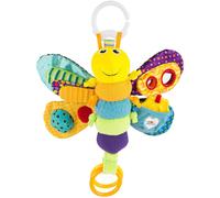 LAMAZE Freddie The Firefly Clip on Pram & Pushchair Newborn Baby & Sensory Toy, Christmas Gift for Babies Boys & Girls, Multicolour, 0 - 6 Months, 800