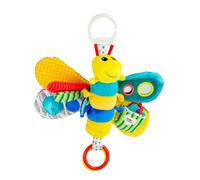 LAMAZE Freddie the Firefly - Pram and Pushchair Newborn Sensory Toy | Newborn Sensory Toy with Black and White Patterns - Pram, Car Seat and Cot Toy, Baby Toys 0-6 Months
