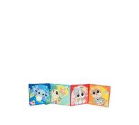 LAMAZE My First Friends Activity Mat, Double-Sided Tummy Time Play Mat, High Contrast & Colourful Animals, Satin Ribbons, Crinkle Ears, Mirror, Travel-Friendly, Supports Visual & Motor Milestones