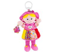 LAMAZE My Friend Emily, Clip on Pram and Pushchair Newborn Baby Toy, Sensory Toy
