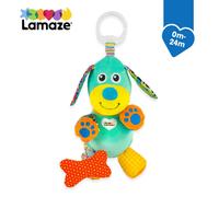 Lamaze Play & Grow Pupsqueak Baby Activity Development Rattle/Soft Toy 0m+ NEW