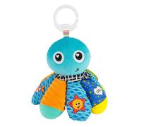 LAMAZE Salty Sam the Octopus Baby Toy, Clip On Baby Pram Toy & Pushchair Toy, Ne