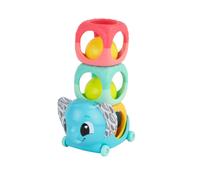 Lamaze Stack, Rattle and Roll Blocks, Newborn Sensory Play,Stacking and Rattle Toy for Toddlers,Babyshower Gift for New Parents,Rattle Toys for Babies, Development Toy for Boys,Girls Aged 6 Months +