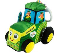 Lamaze Clip & Go John Deere Tractor Hanging Soft Toy - Plush Soft Toy