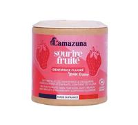 Lamazuna Toothpaste Tabs For Kids - Strawberry with fluoride - COSMOS Organic
