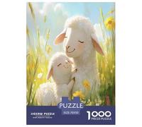 Lamb 1000 Piece Jigsaw Puzzle For Adults Challenging Game Stress Relief Puzzle Exercise The Memory of The Brain for Adults And Kids, Age 12 Years Up 70x50cm/1000pcs