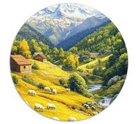 Lamb 1000 Pieces Jigsaw Puzzles For Adults Educational Games Stress Relieving Entertainment Cultivate The Spirit of Teamwork for Family Decorations 1000pcs (67.5x67.5cm)