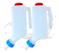 Lamb Bottle - 21x8.5x6cm Goat Bottle | Goat Milk Water Drinker with Scale | Lamb Milk Bottles | for Farm Barn Ranch Fence Outdoor Livestock Dwarf Doeling
