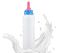Lamb Bottle 500ml Water Nipple Feeder for Livestock | Calf Milk Bottle for Backyard Farm Barn Ranch Fence Cow Dwarf Goat Doeling Puppy