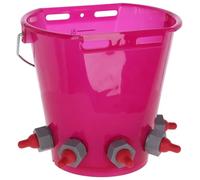Lamb Feeder Bucket, Pink - 5 Teats