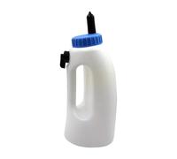 Lamb Feeding Bottle 1Pc Calf Milk Feeder Bottle with Nipple Drinker 4L Screw Set Milking Feeding Replacement Pacifier(4L)