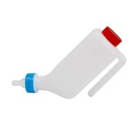 Lamb Feeding Bottle - Bottle with | Goat Milk Bottles | 800 ml, Soft Silicone Teat, Ergonomic Non-Slip Handle, Multifunctional Breeding Equipment for Calves A