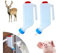 Lamb Feeding Bottle - Goat Water Drinker With Scale | Hanging Goat Milk Feeder | Feeder For Sheep | Livestock Nursing Bottle, For Farm Barn Ranch Outdoor Fence Dwarf Doeling