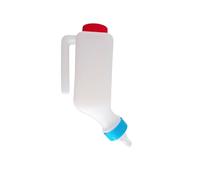 Lamb Feeding Bottle Hanging Type Lamb Bottle with Scale Large Capacity Goat Bottles Soft Nipple Animal Feeding for Sheep(800ml)