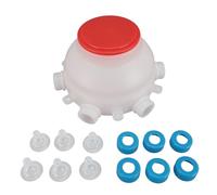 Lamb Feeding Bottle Round PC Plastic, Easy to Clean Lamb Milk Feeder - Safe Feeding, Durable Material, Portable for Piglet and Lamb Care