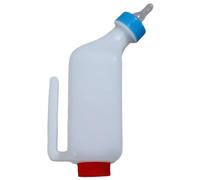Lamb Milk Bottle, Lamb Nursing Feeder, Hangable Drink Bottle, Product Material Abs with Clear Scale, Baby Goat Supplies Product Color White Product Size: See Picture