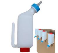 Lamb Milk Bottle - Petite Animal Lamb Feed, Small Animal Bottle Lamb Bottle, Goat Milk Feeder Lamb Bottle, Lamb Bottles for Feeding Dogs, Cow, Sheep and Goat Lamb Meat