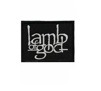 Lamb of God Heavy Metal Band_1 Patch Badge Embroidered Iron on Applique Patch Accessory
