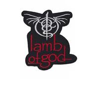 Lamb of God Heavy Metal Band Patch Badge Embroidered Iron on Applique Patch Accessory