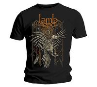 Lamb of God Official T Shirt Heavy Metal Crow Bones The Duke XL