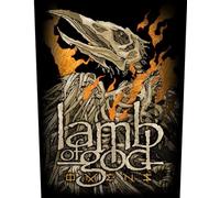 Lamb Of God Omens Unisex Backpatch Multicoloured 95% Cotton, 5% Polyester Band Merch, Bands