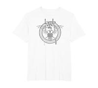 Lamb of God - Skeletal Eagle On White T-Shirt, Men's Big and Tall, White, 3X Tall