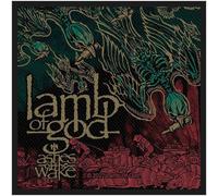 Lamb of God Woven Patch Ashes Of The Wake Official Black Mittel
