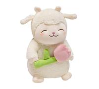Lamb Plush Doll - Miniature Huggable Sheep, Safe Material, Adorable Decorative Toy | Soft Plush Companion For Children Gift Collection Room Decoration Playtime