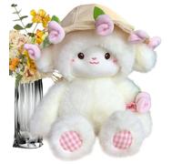 Lamb Plush Toy - Lamb Bouquet | Rose Bouquet With Lambs Plush Toy | Creative Magnetic Flower-Holding Lambs Doll, Transforms Into A Hat, Cute Birthday Gift For Girls