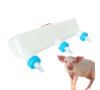 Lamb Rubber Pacifier Milk Feeder for Small Animals | Small Lamb Animal Drink Feeder | Drinking Equipment with Drop Port for Lambs, Goats, Puppies and