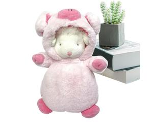 Lamb Stuffed Animal, - high-performance compact high performance lightweight, compact elegant 7.8in, Sleeping Comfort Doll Soft Bedroom | Multipurpose Outdoor Indoor Utility
