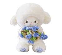 Lamb Stuffed Animal, Super Soft And Cuddly Plush, 30cm, Huggable Soft Plush, Children's Room Stuffed Toy, Safe Construction, L For Bedrooms, Living Rooms, Couches, Beds, Or Cars
